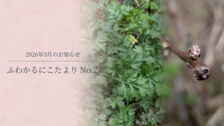 2026年3月のお知らせ｜営業カレンダー・ふわかるにこたよりNo.2